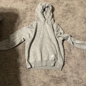 Gray Nike hoodie